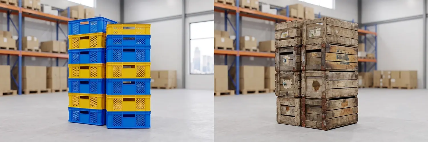 Why Plastic Crates Are Replacing Wooden Crates in Pakistan's Food Industry